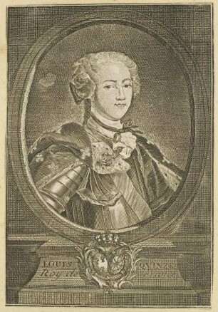 Bildnis des Louis Qvinze, Roy de France