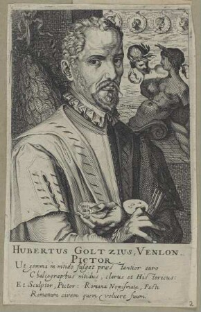 Bildnis des Hubertus Goltzius