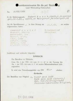 Hosch, Hubert