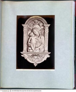 V Florence Peinture et ScultureAndrea della Robbia, zugeschrieben, Madonna mit Cherubinen (Florenz, Museo Nazionale del Bargello) - Rotes Album V (Florenz, Malerei und Skulptur)