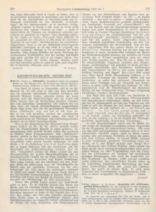 259-260 [Rezension] Mueller, Ernst, Stiftsköpfe