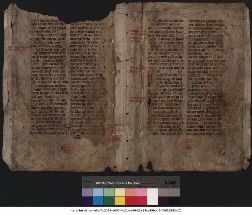 Eike von Repgow: Sachsenspiegel (Fragment)