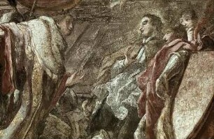 Johann Nepomuk weist den Bestechungsversuch König Wenzels zurück