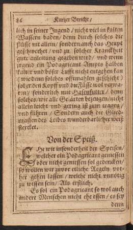 Von der Speiß.
