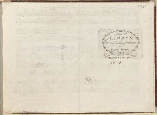 Favorit-Marsch der russischen Truppen : fürs Forte-Piano, 3. Favorit-Marsch des Feldmarschalls, Fürsten Kutosow Smolenskoy