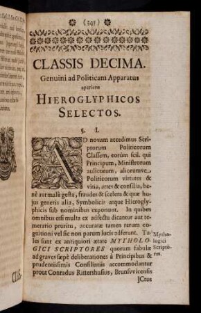 345-362, Classis Decima