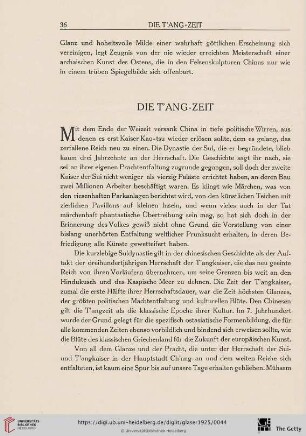 Die T'ang-Zeit