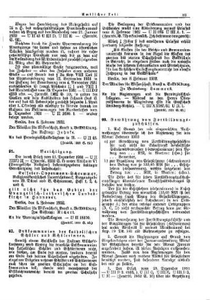 Erstkommunion der katholischen Schüler und Schülerinnen : [Amtlicher Teil]