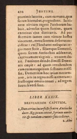 Liber XXXIX.