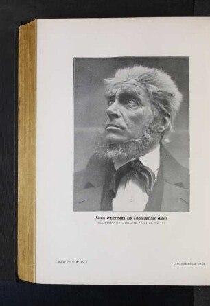Albert Bassermann als Tischlermeister Anton