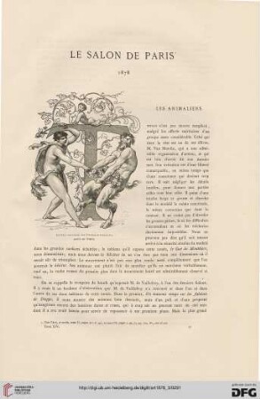 4: Le Salon de Paris 1878, [9] : les animaliers