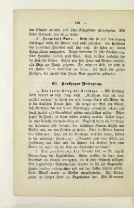 60. Karthagos Untergang