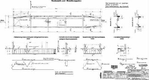 Bietigheim-Bissingen: Nebengebäude Bahnsteiggebäude Fundament und Bewehrungsplan