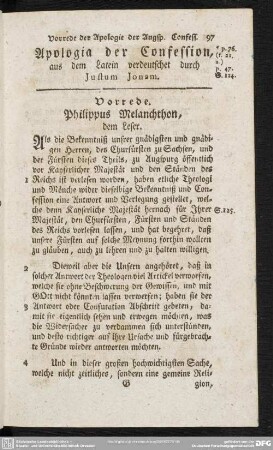 Apologia der Confession, aus dem Latein verdeutschet durch Justum Jonam