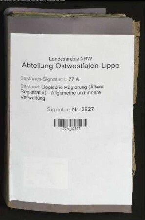 Grundstücksverkäufe in der Vogtei (sp. Amt) Lage und Heiden (Landkatasterkommissionssachen), Bd. 3