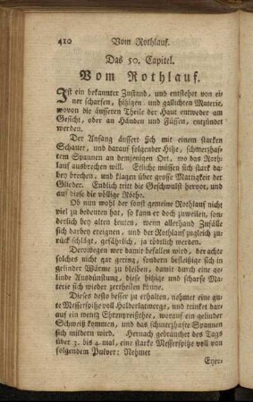 Das 50. Capitel. Vom Rothlauf.