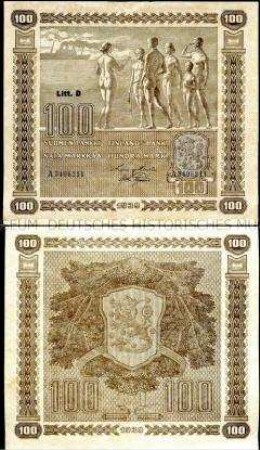 Finnland, 100 Markkaa