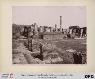 No. 1208. Pompei. Tempio di Giove