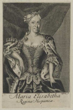 Bildnis der Maria Elisabetha, Königin von Spanien