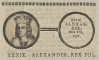 Bildnis von Alexander, König von Polen