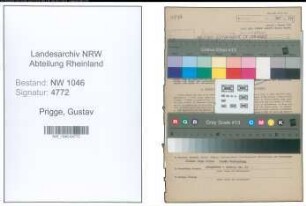 Entnazifizierung Gustav Prigge , geb. 09.03.1913 (Landwirt)
