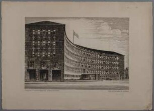 Berlin-Wilmersdorf: Fehrbelliner Platz 2, Verwaltungsgebäude der Nordstern-Versicherung