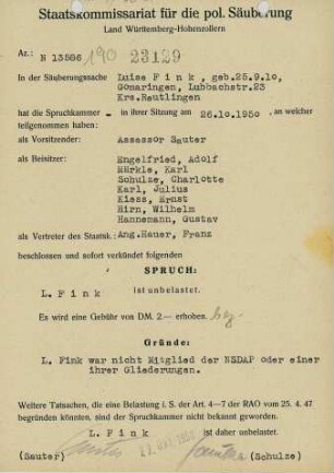 Fink, Luise