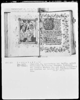 Tagzeiten — Grablegung Christi, Folio 84verso