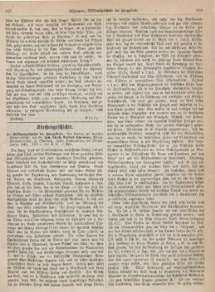 817-821 Kirchengeschichte