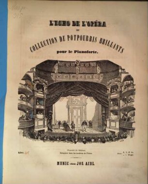 L' écho de l'opéra : ou collection de potpourris brillants sur des thèmes les plus favoris des nouveaux opéras ; arrangés pour le piano, 45. Beatrice di Tenda