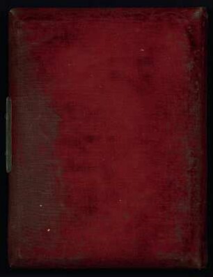Familienalbum : Familienalbum. Samteinband mit Messingmontierungen, Metallschließe und Goldschnitt; 28 x 22 x 6 cm (um 1900). Dresden: SLUB/DF 2017.C.95