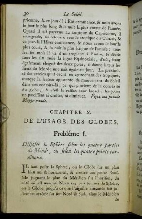 Chapitre X. De L'Usage Des Globes.