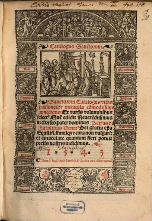 Catalogus Sanctorum et gestorum eorum