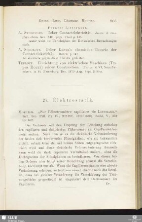 27. Elektrostatik