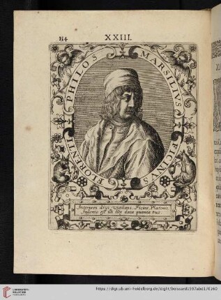 XXIII. Marsilius Ficinus