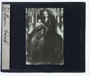 Massys, Maria mit Kind lesend (Brüssel KMSK 1497)