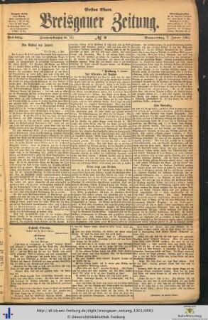 03.01.1901 (Erstes Blatt)