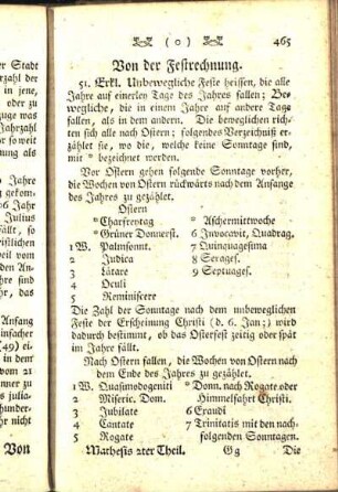 Von der Festrechnung
