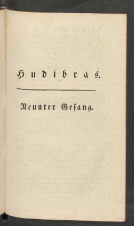 Neunter Gesang.