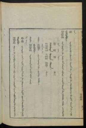 Hasalara ufire hacin. ilaci = 剪縫類 第三