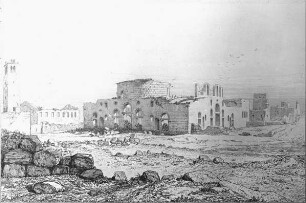 Bosra (Syrien), Kathedrale, Zeichnung