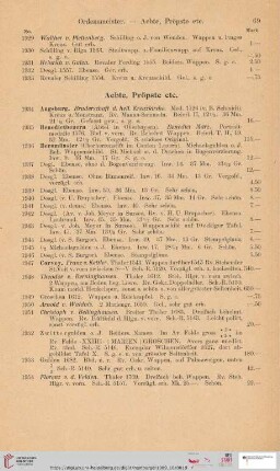 Aebte, Pröpste etc. (Nr. 1934 - 1996)