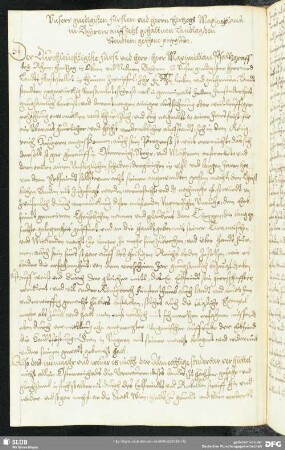 [Faszikel 51: Proposition (Tagesordnung) Herzog Maximilians I. von Bayern für einen Landtag]