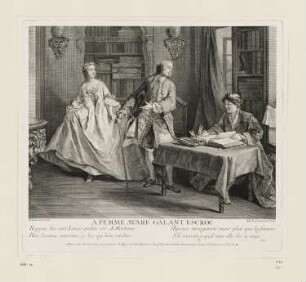A femme avare galant escroc