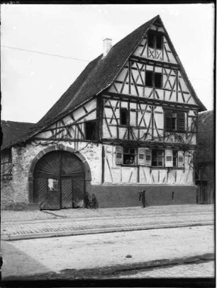 Blankenloch Hauptstraße 90 - Max Kern Haus - Außenansicht