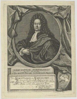 Bildnis des Ioh. Gottlob Harrtmannus