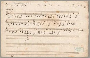 2 Sacred songs, Coro, brasses - BSB Mus.ms. 7315 : [without title]