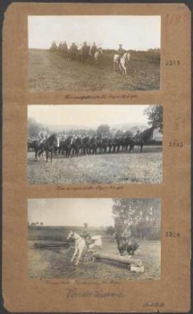 Husarenregiment bei Noyon
