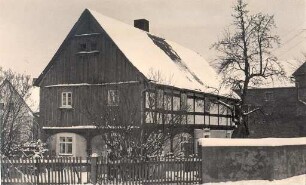 Wohnhaus in Radibor : Bauwesen - Exterieur. Ort: Radwor / Radibor. Mit Holz verschaltes Fachwerkhaus. 1961 abgerissen.