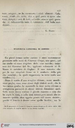 6: Statuetta canefora di bronzo